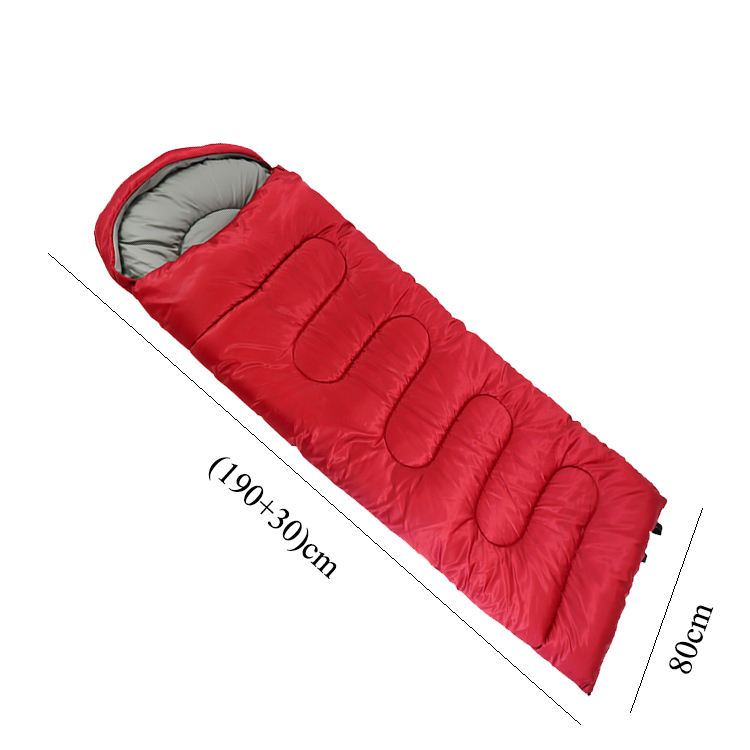 GulTrek Lightweight Envelope Sleeping Bag - 3 Season Waterproof Bulk