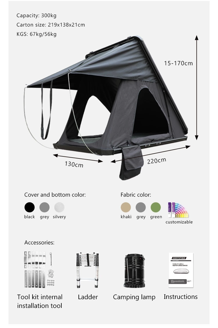 Aluminum Frame Triangle Tent