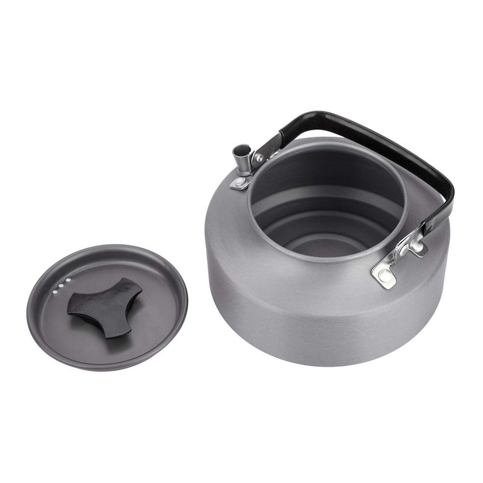 Outdoor Aluminum Camping Teapot 1.1L Lightweight KTCO-25-004