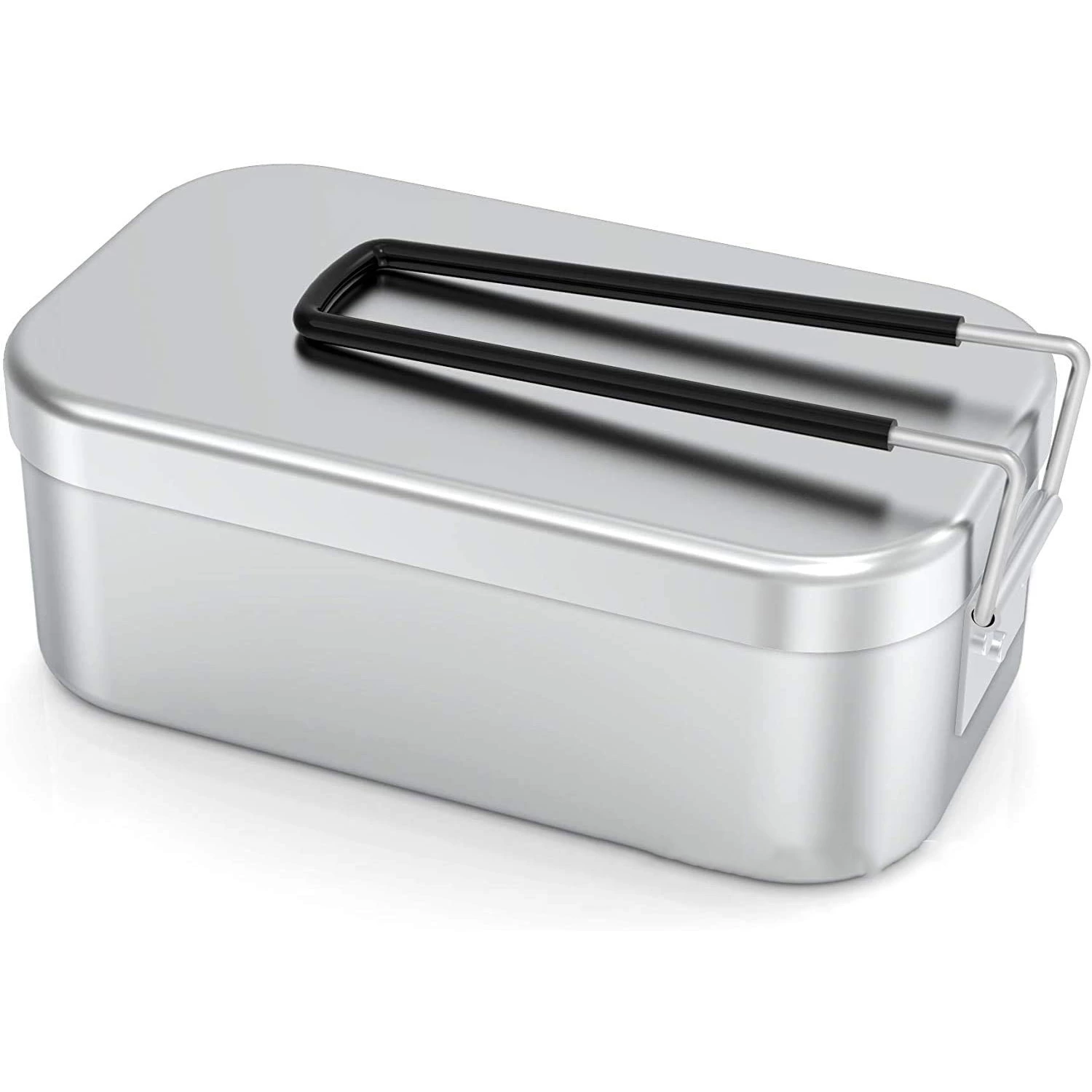 Portable Aluminum Camping Lunch Box Lightweight Mess Tin KTCO-25-006