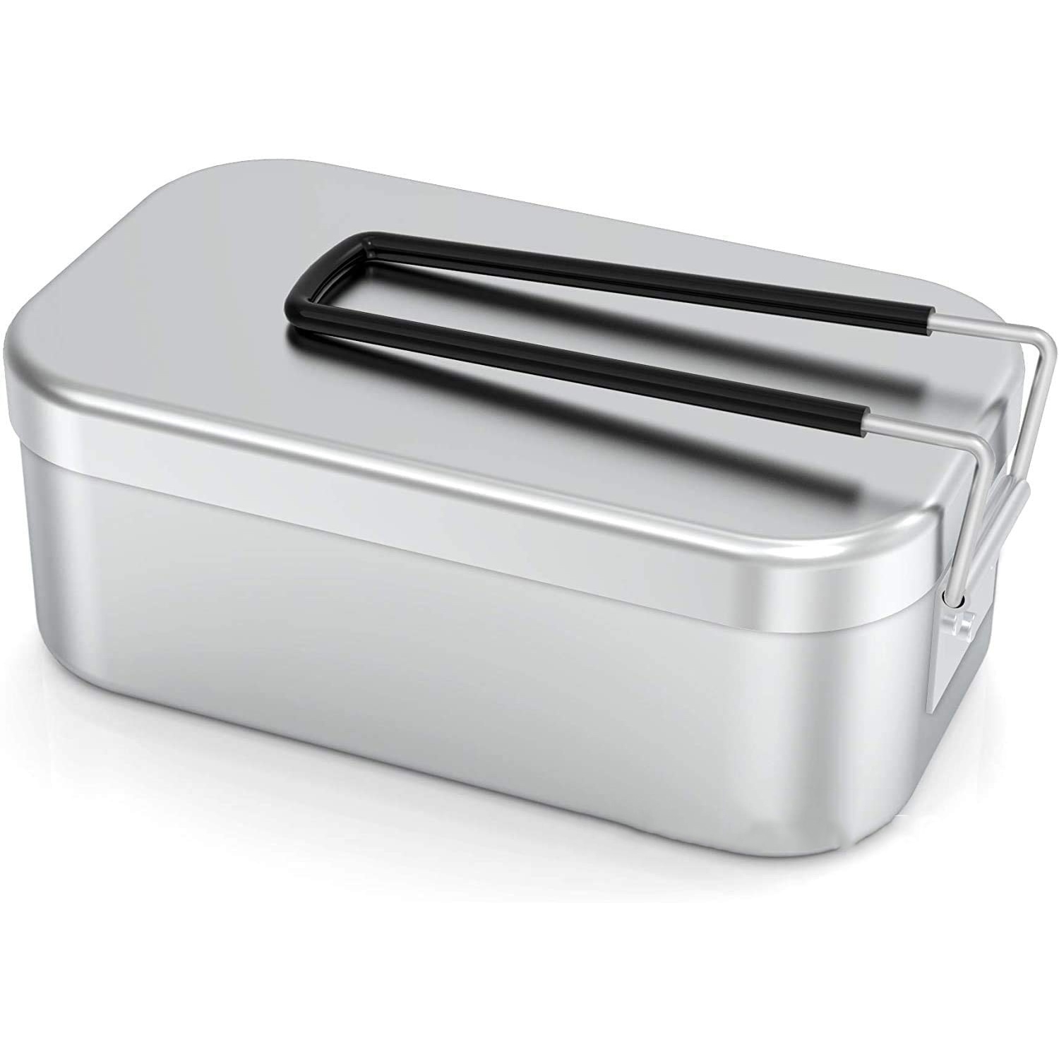 Portable Aluminum Camping Lunch Box Lightweight Mess Tin KTCO-25-006