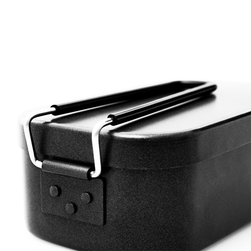 Japanese Stainless Steel Camping Lunch Box Bento Container KTCO-25-007