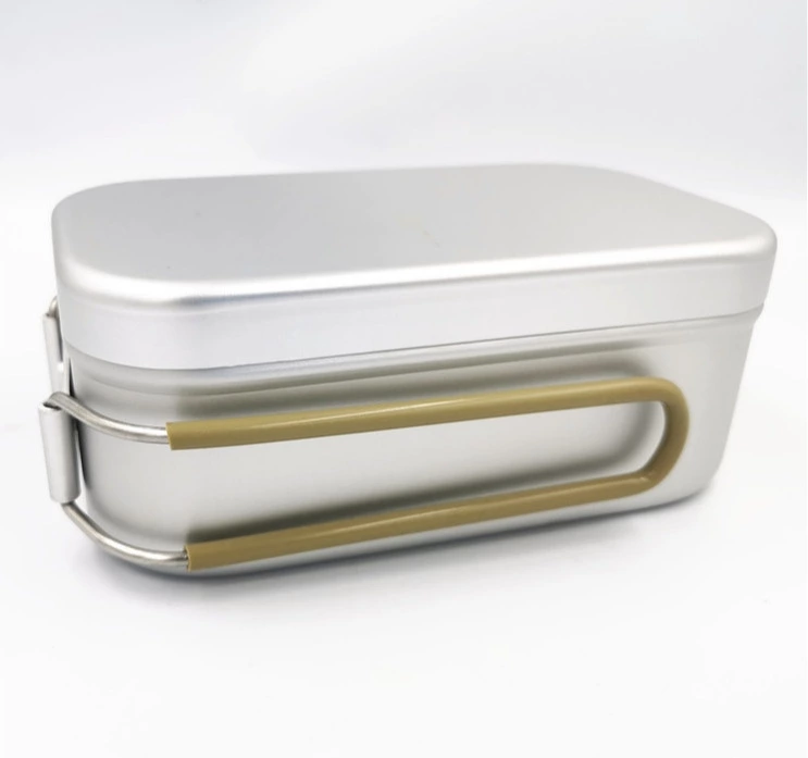 1L Aluminum Alloy Nonstick Outdoor Camping Lunch Box KTCO-25-008