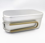 1L Aluminum Alloy Nonstick Outdoor Camping Lunch Box KTCO-25-008