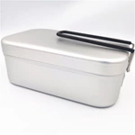 Aluminum Camping Lunch Box Portable Outdoor Bento Container KTCO-25-009