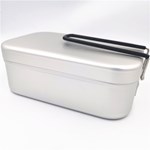 Aluminum Camping Lunch Box Portable Outdoor Bento Container KTCO-25-009