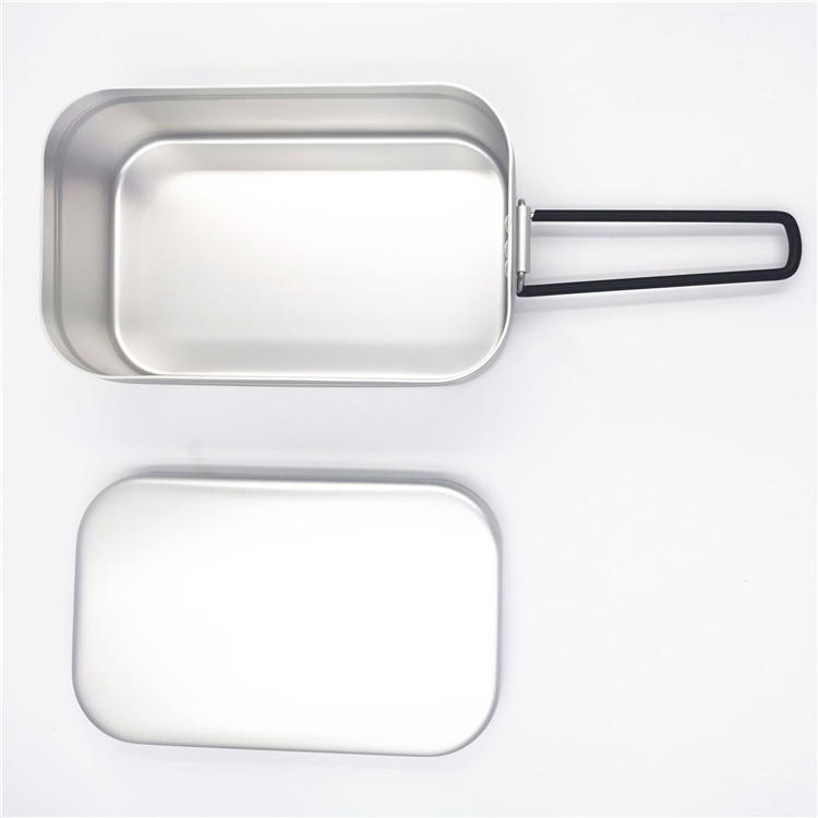 Aluminum Camping Lunch Box Portable Outdoor Bento Container KTCO-25-009