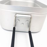 Aluminum Camping Lunch Box Portable Outdoor Bento Container KTCO-25-009