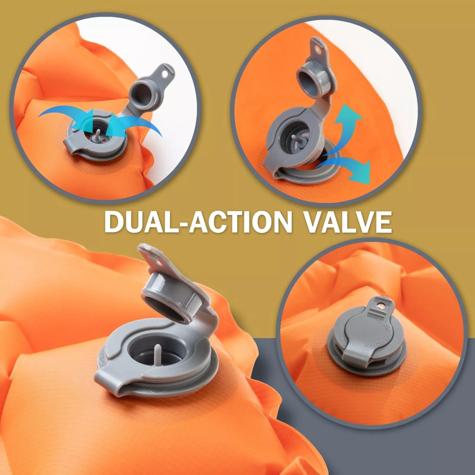 Ultralight Inflatable Camping Sleeping Mat GTSGCM-25-001