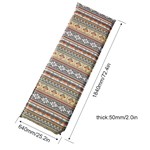 Tribal Pattern Inflatable Camping Mattress - Connectable GTSGCM-25-007