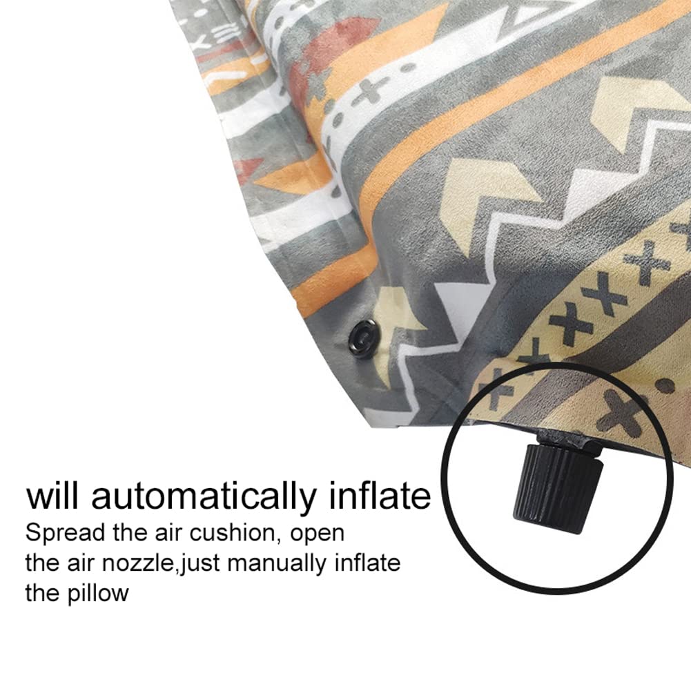 Tribal Pattern Inflatable Camping Mattress - Connectable GTSGCM-25-007