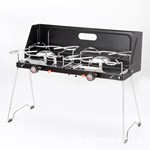 Double Burner Portable Outdoor Gas Stove High Power GTKTST-25-006