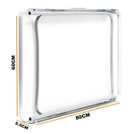 Heavy-Duty Folding Camping Table with Aluminum Frame GTFRTA-25-002