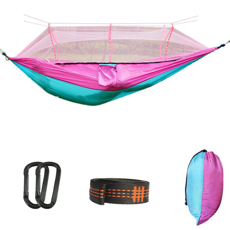 Camping Hammock with Mosquito Net - 350kg Capacity GTSGHM-25-005