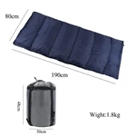 GulTrek Envelope Sleeping Bag - Lightweight 1.5KG, Waterproof, for Camping & Outdoor