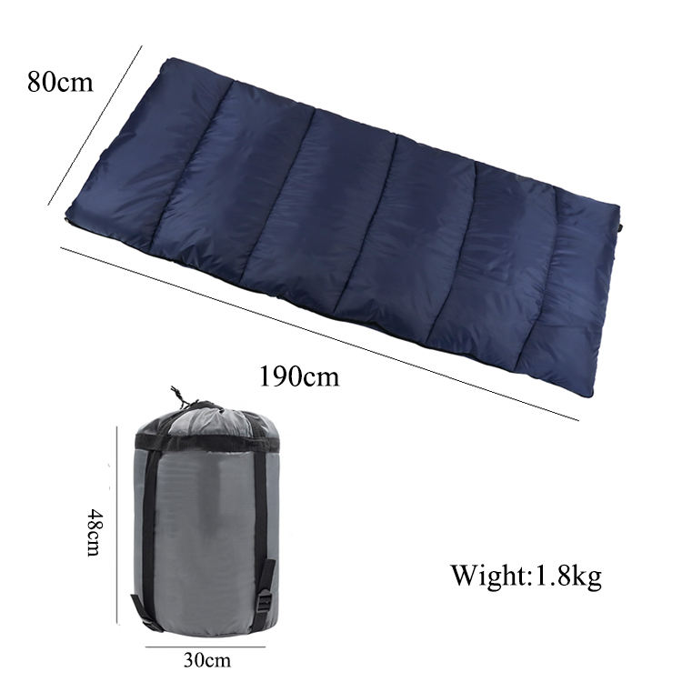 GulTrek Envelope Sleeping Bag - Lightweight 1.5KG, Waterproof, for Camping & Outdoor