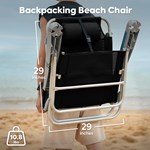 5-Position Folding Beach Chair with Backpack Straps | GulTrek