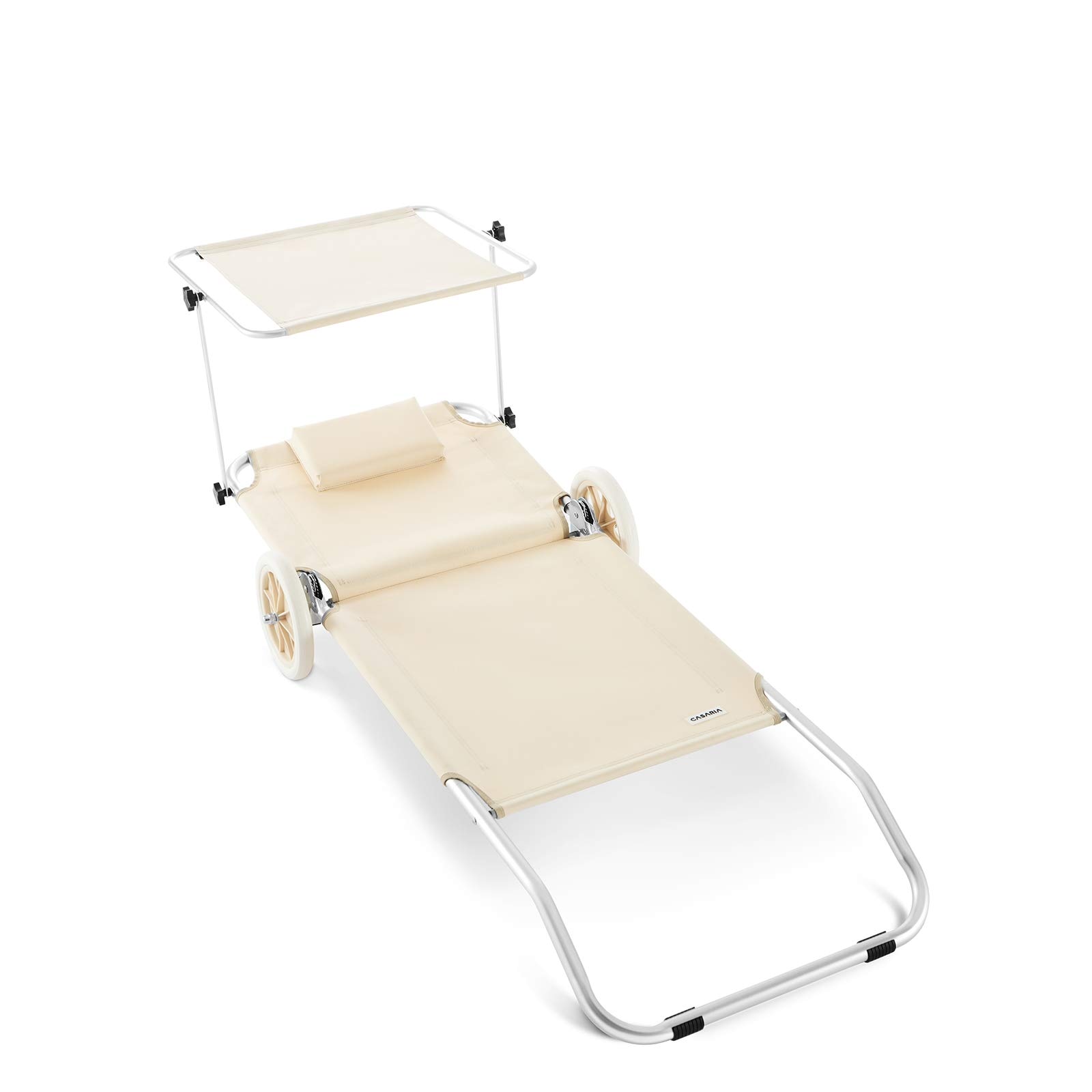 Folding Beach Chair with Wheels & Canopy - Bulk Supply | GulTrek