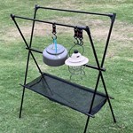 Portable Folding Camping Rack for Outdoor Travel GTFRWF-25-006