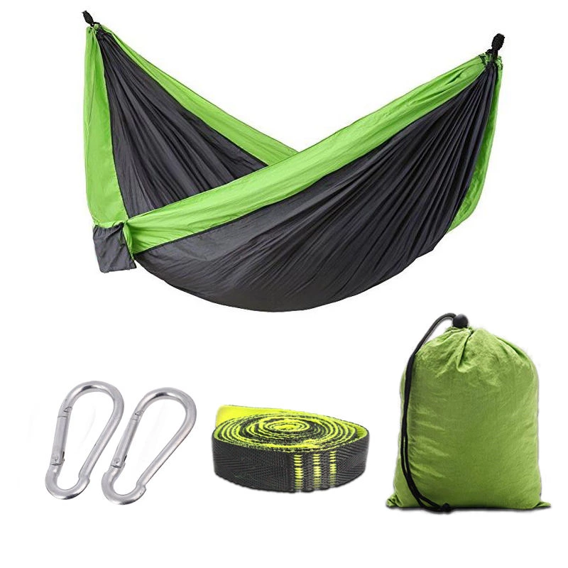 Lightweight Camping Hammock with 5+1 Loop Straps GTSGHM-25-007