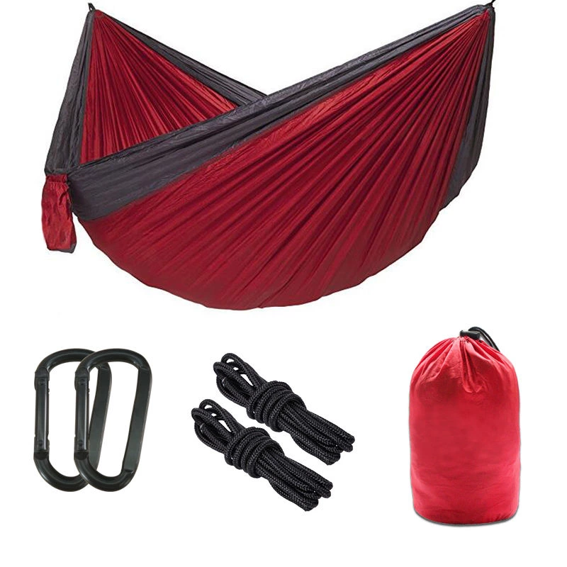 Lightweight Parachute Nylon Camping Hammock - 270x140cm GTSGHM-25-009