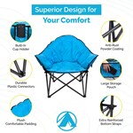 Moon Chair with Carry Bag - Bulk OEM Supply | GulTrek