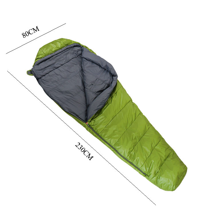 GulTrek Nylon Mummy Sleeping Bag - Lightweight Waterproof Ripstop