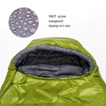 GulTrek Nylon Mummy Sleeping Bag - Lightweight Waterproof Ripstop