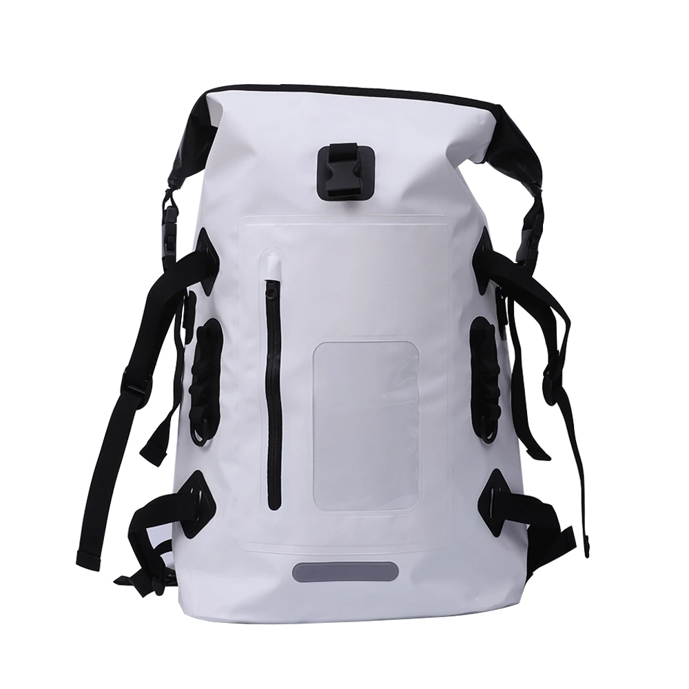 Custom 32L Waterproof Zipper Backpack | IPX6 PVC Fabric | GulTrek OEM