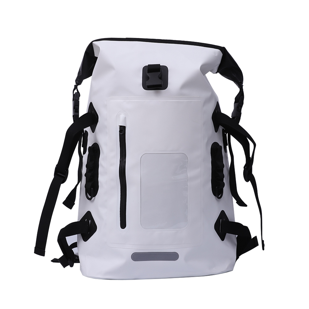 Custom 32L Waterproof Zipper Backpack | IPX6 PVC Fabric | GulTrek OEM