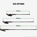 Collapsible Hiking Poles | 7075 Aluminum & Cork Grip | GulTrek OEM