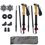 OEM Carbon Fiber Folding Trekking Poles | Customizable Pair | GulTrek