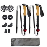 OEM Carbon Fiber Folding Trekking Poles | Customizable Pair | GulTrek