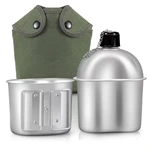 Military Style Canteen Kit | Stainless Steel Camping Kettle | GulTrek OEM