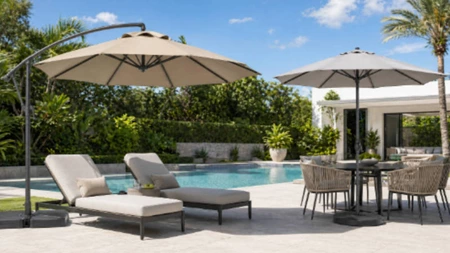 commercial patio umbrellas plastic Amazon.com: Kelepu Patio Umbrella Base Plastic Fillable Umbrella Base with  Round Shape Water Sand Fillable Umbrella Base Stand Holder for 1.1Inch to  1.6Inch Umbrella for Home and Beach Commercial Use : Patio,