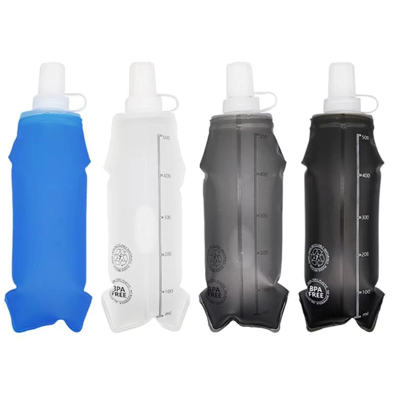 Custom TPU Soft Flask | Collapsible Water Bottle 250-500ml | GulTrek OEM