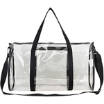 Clear Vinyl Gym Duffel Bag | Transparent Travel Tote | GulTrek